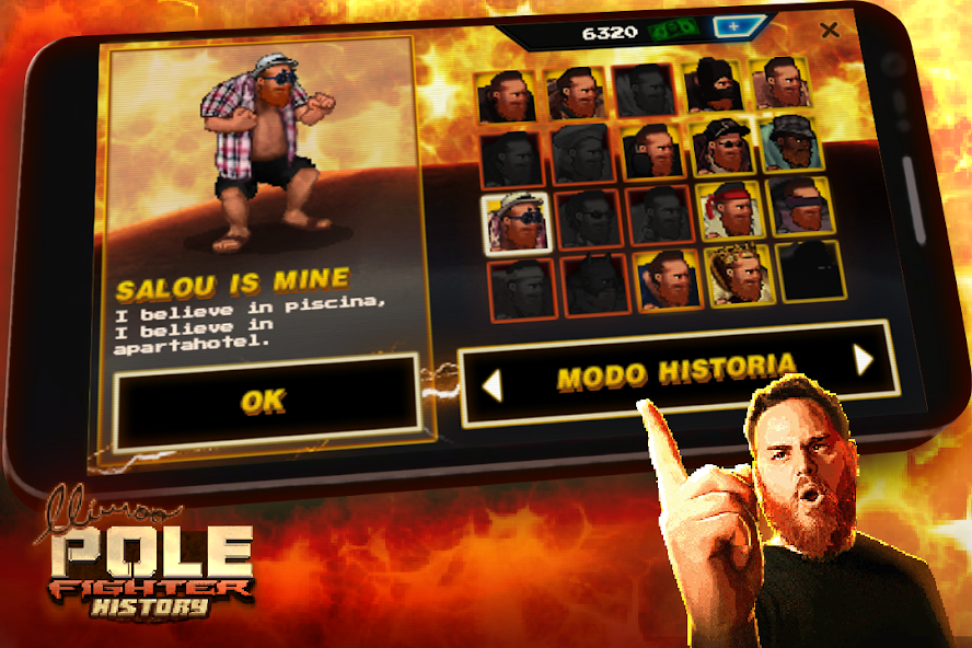 Llimoo Pole Fighter Mod 螢幕截圖 1