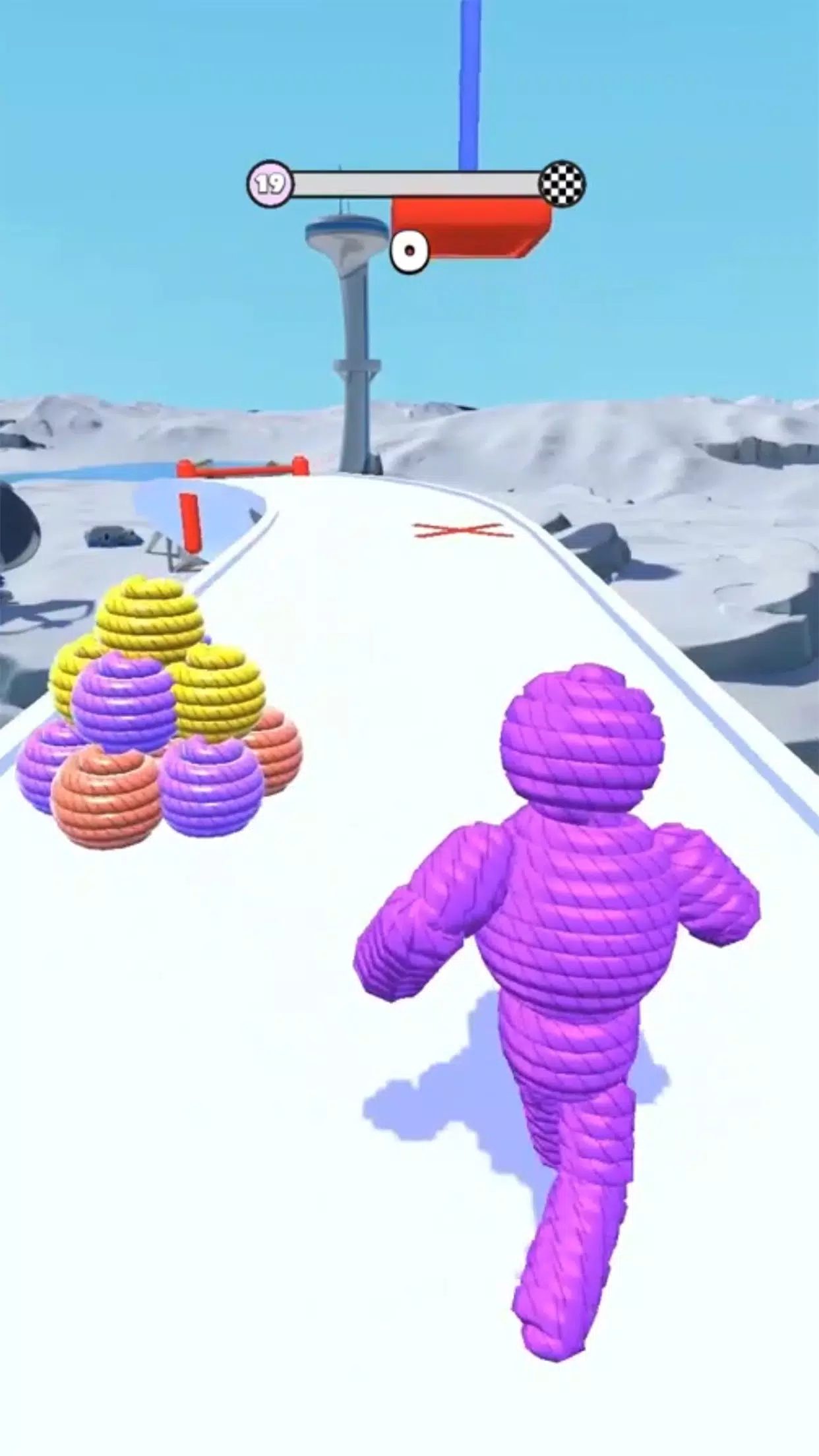 Rope-Man Run Tangkapan skrin 0