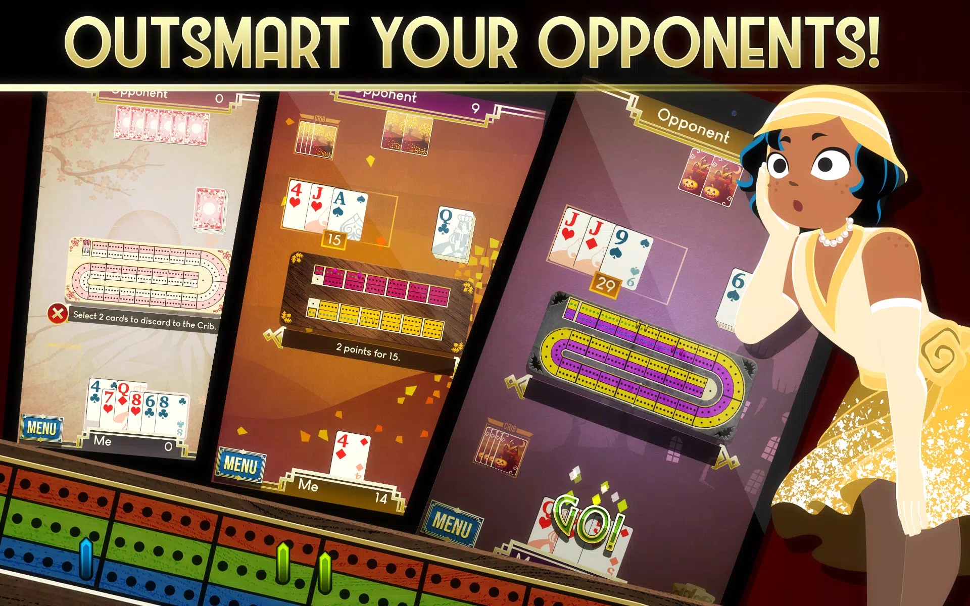 Cribbage Royale Capture d'écran 1