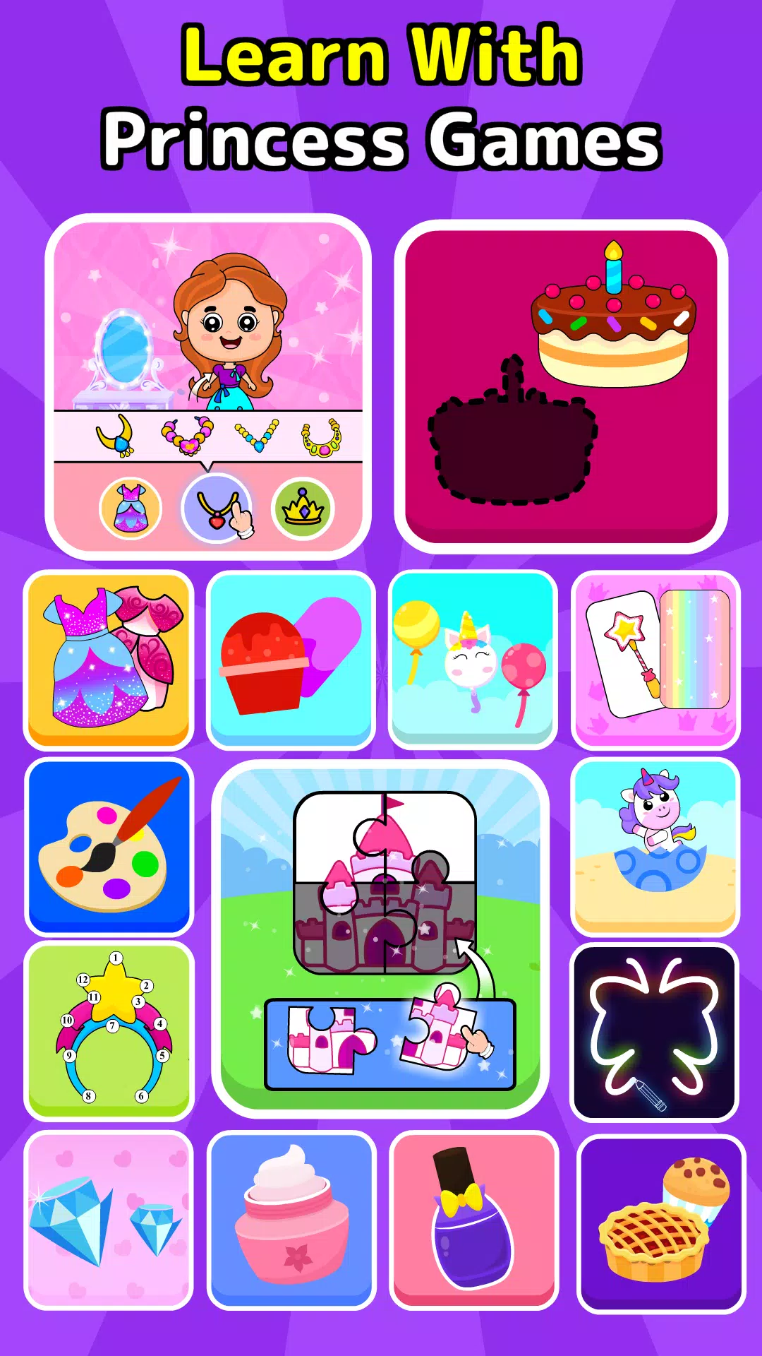 Timpy Baby Princess Phone Game 螢幕截圖 1