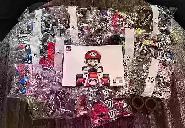 Lego Mario Kart Direksiyon Mekanizması