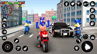 Blue Monster Crime Fighter应用截图第1张