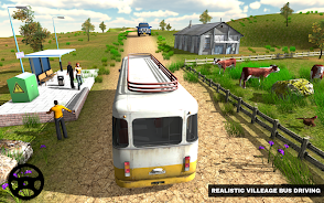 Bus Simulator Coach Drive Game 螢幕截圖 3