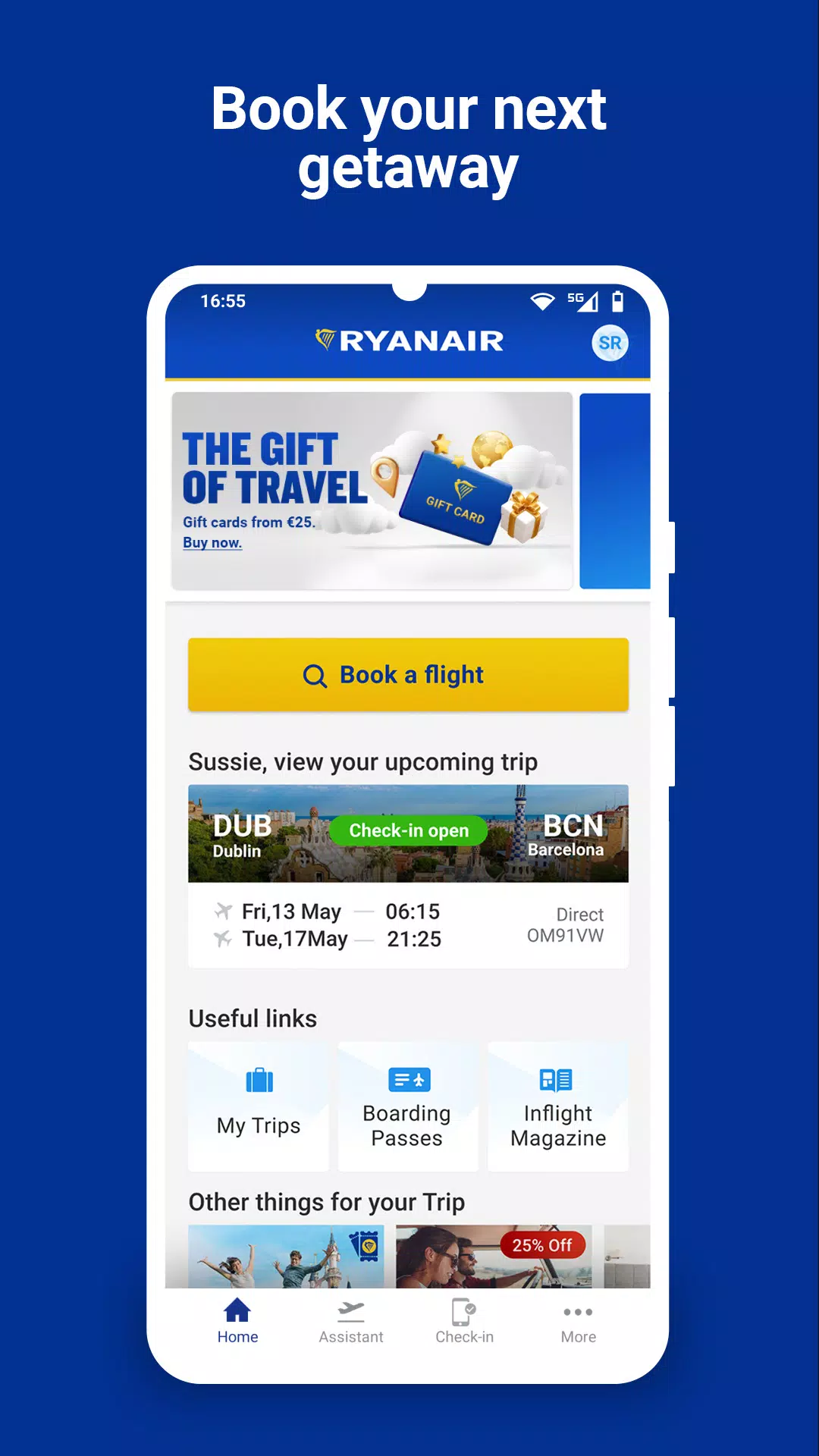 Ryanair スクリーンショット 0