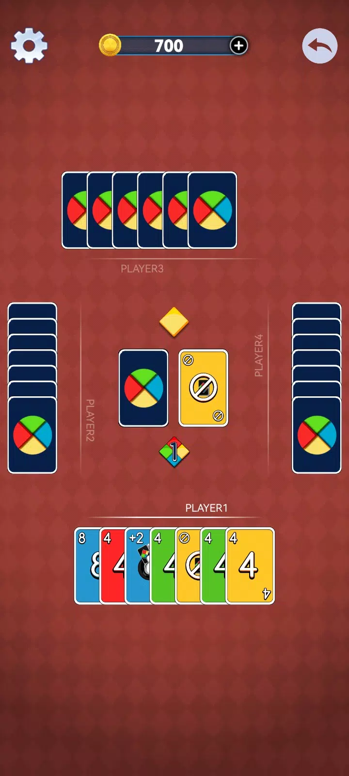 Happy Card Party:Lightning Uno 螢幕截圖 3