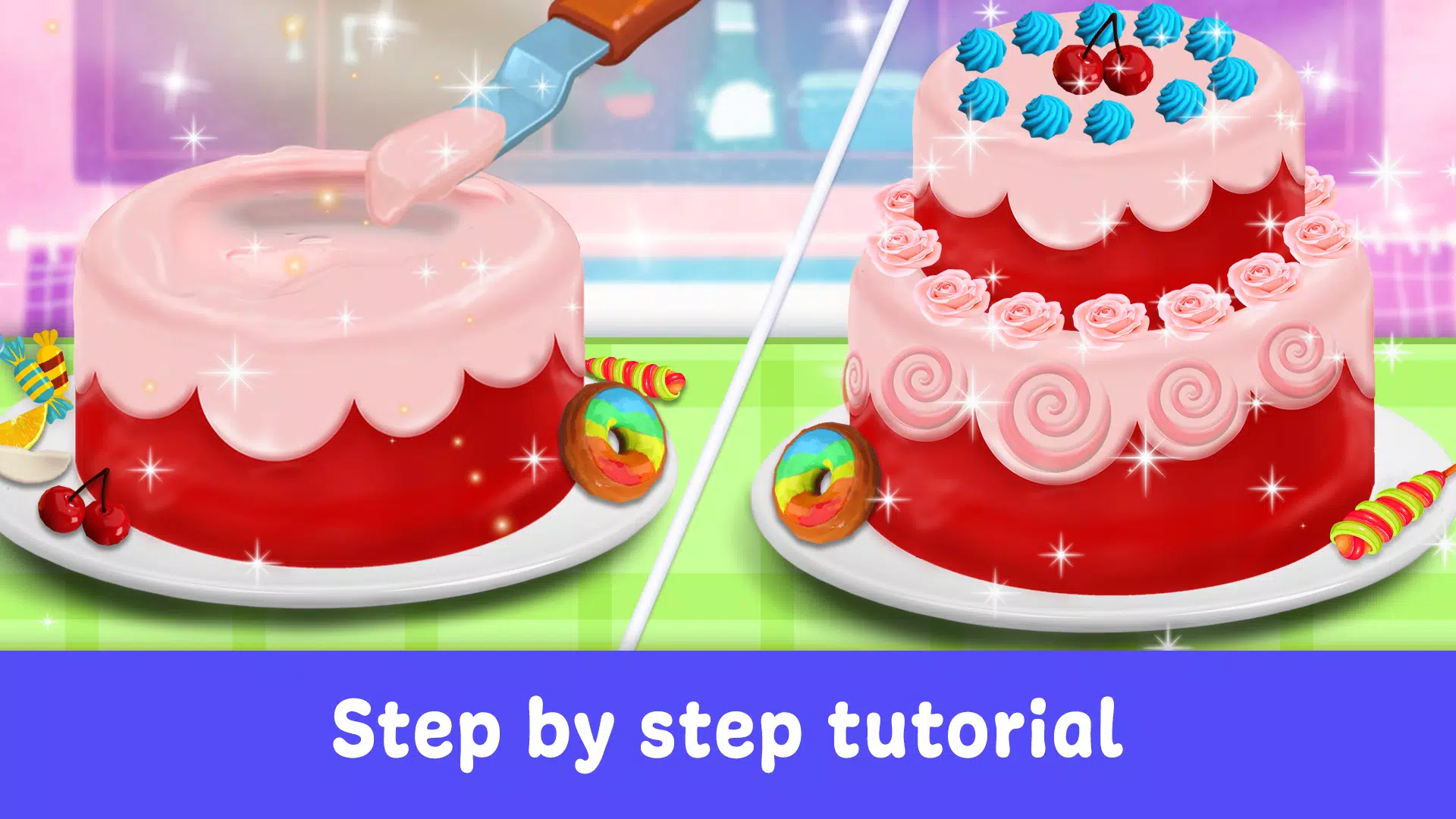 Cake Maker Games for Girls 螢幕截圖 2