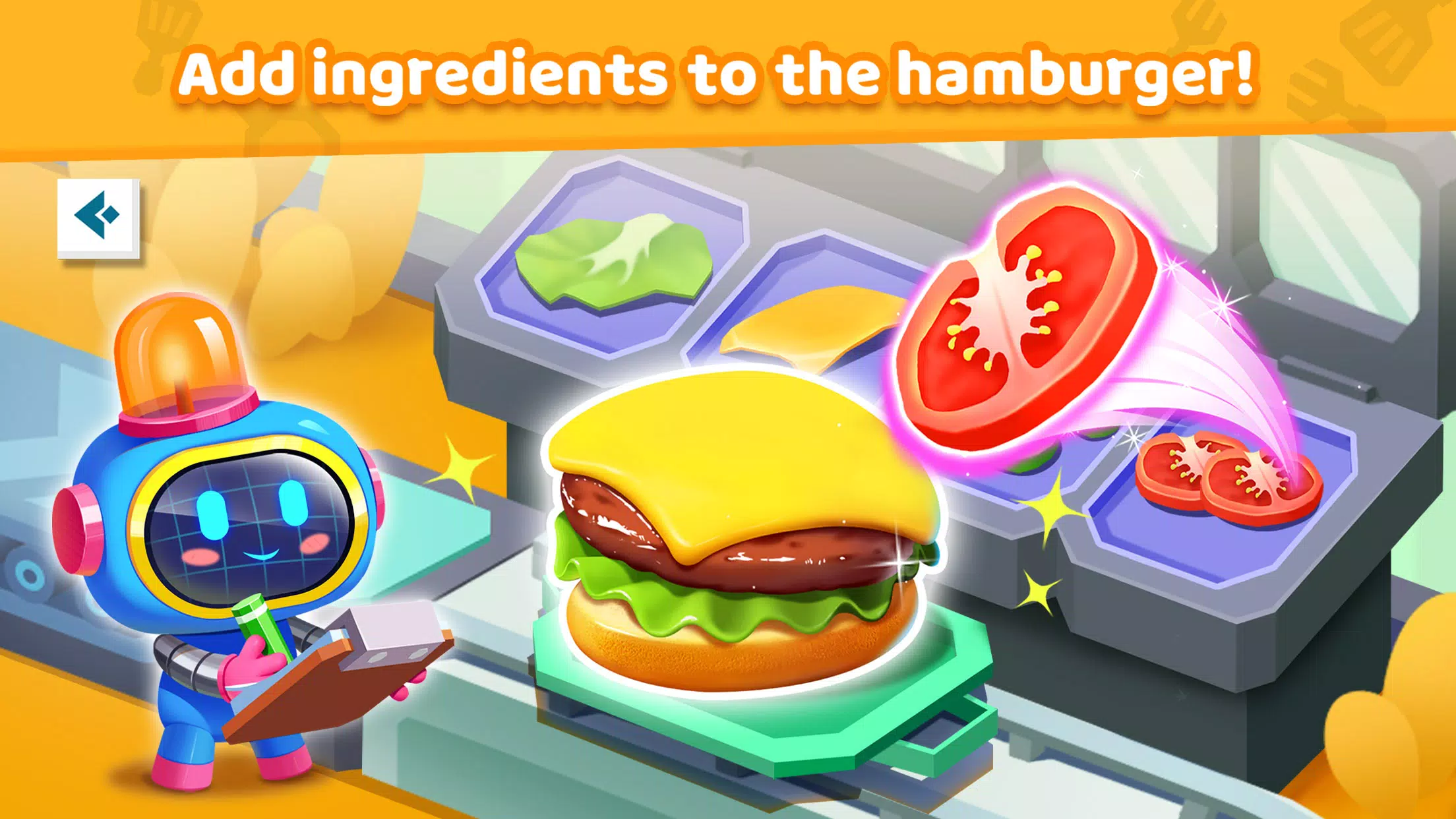 Little Panda's Fast Food Cook スクリーンショット 1