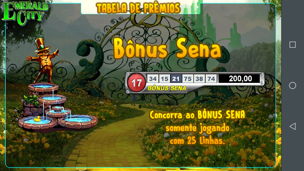 Cidade Mágica Caça Níquel Slot 螢幕截圖 2