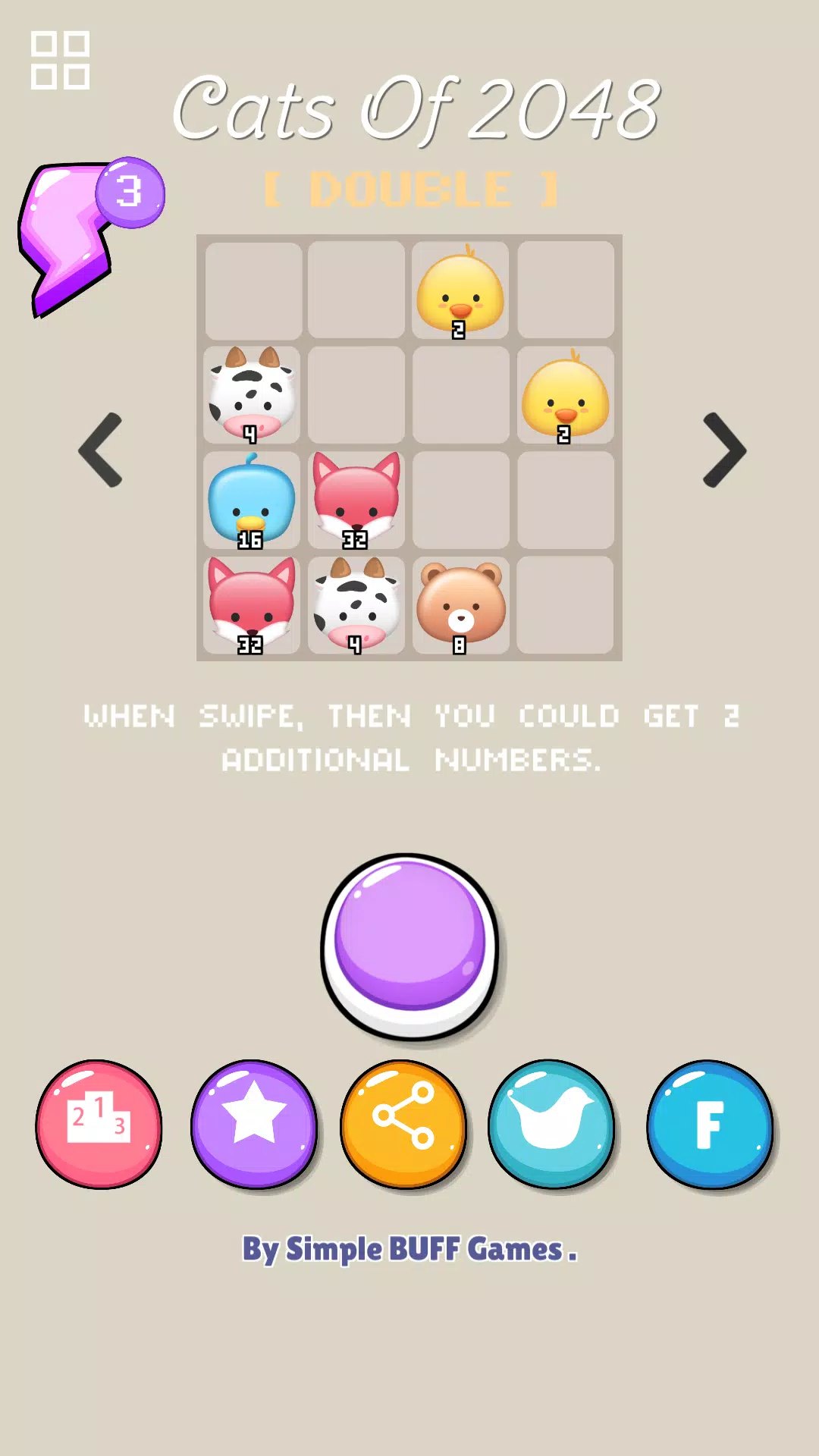 Cats Of 2048 螢幕截圖 2