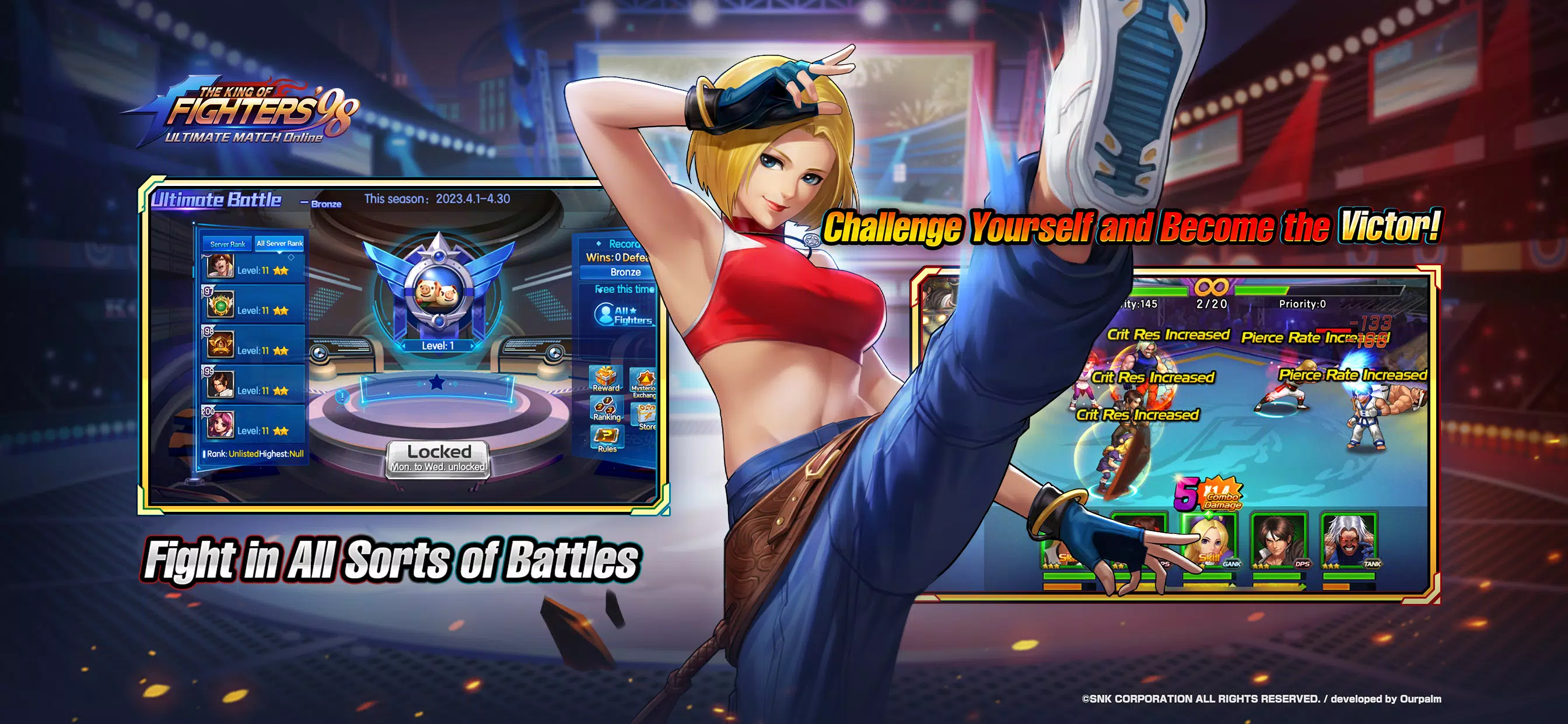 THE KING OF FIGHTERS '98 UM OL 螢幕截圖 2