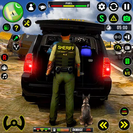 Real Police Chase Simulator 3d Ekran Görüntüsü 0