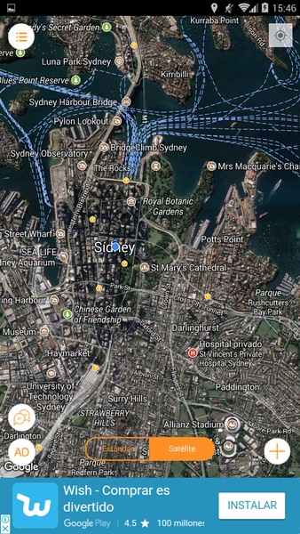 GPS Map Ruler Screenshot 0