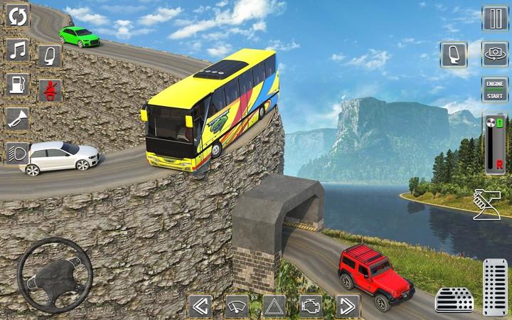 Uphill Offroad Bus Simulator Tangkapan skrin 1