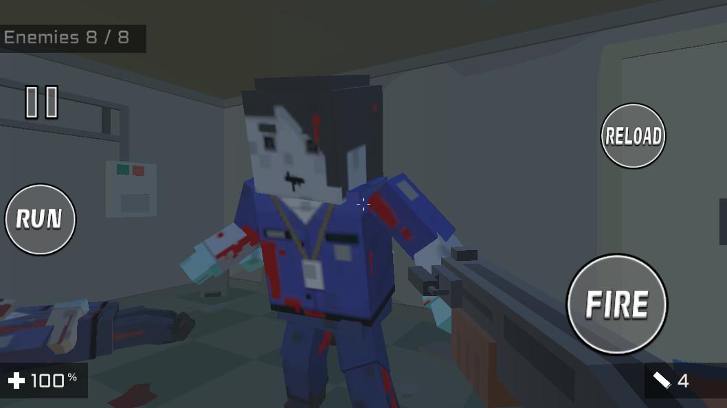 Low Poly Zombies - FPS 螢幕截圖 0