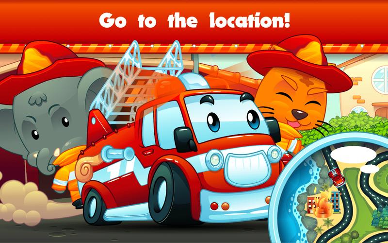 Marbel Firefighters Kid Heroes Captura de tela 1