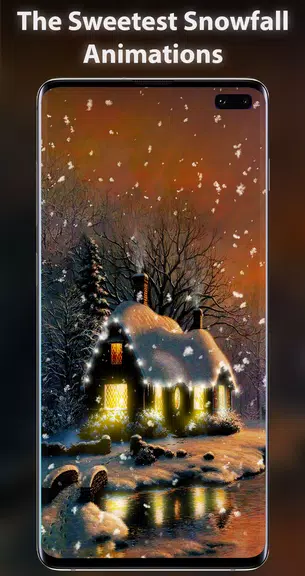 Snow Live Wallpaper 스크린샷 0