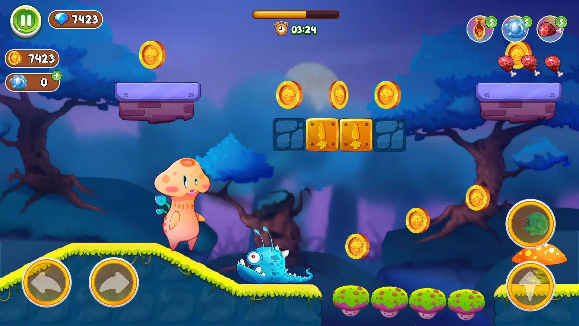 Mushroom War: Legend Adventure应用截图第2张