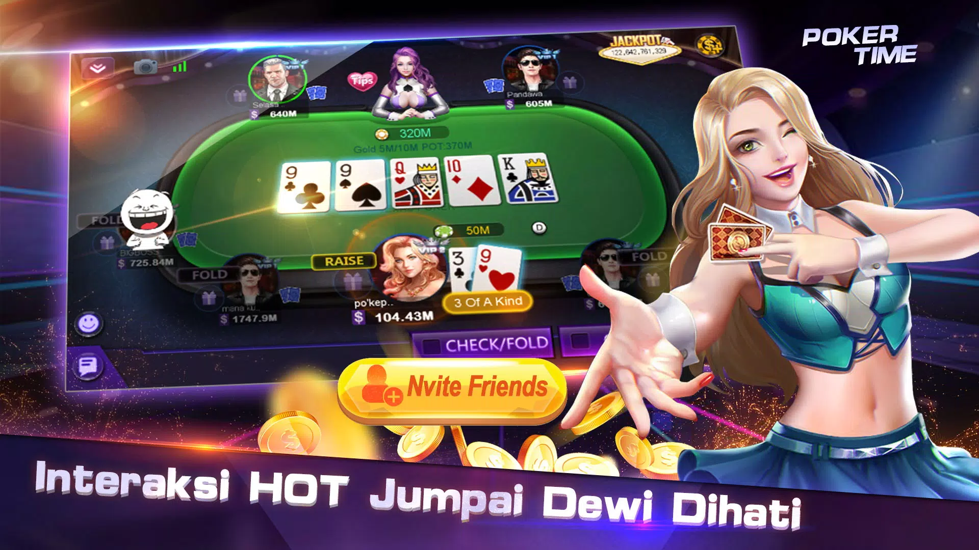 Schermata Poker Time 0