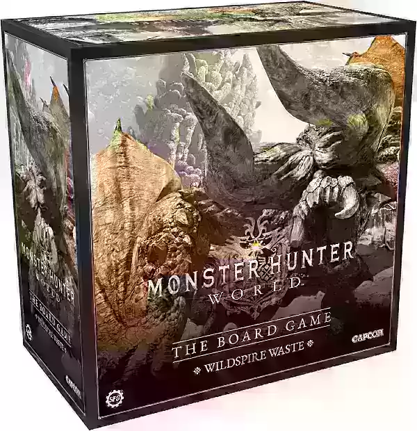 Monster Hunter World: The Board Game - Wildspire Waste box art