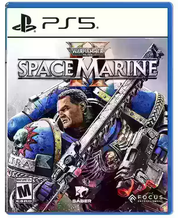 Warhammer 40K Space Marine 2 PS5 Xbox Series X game cover