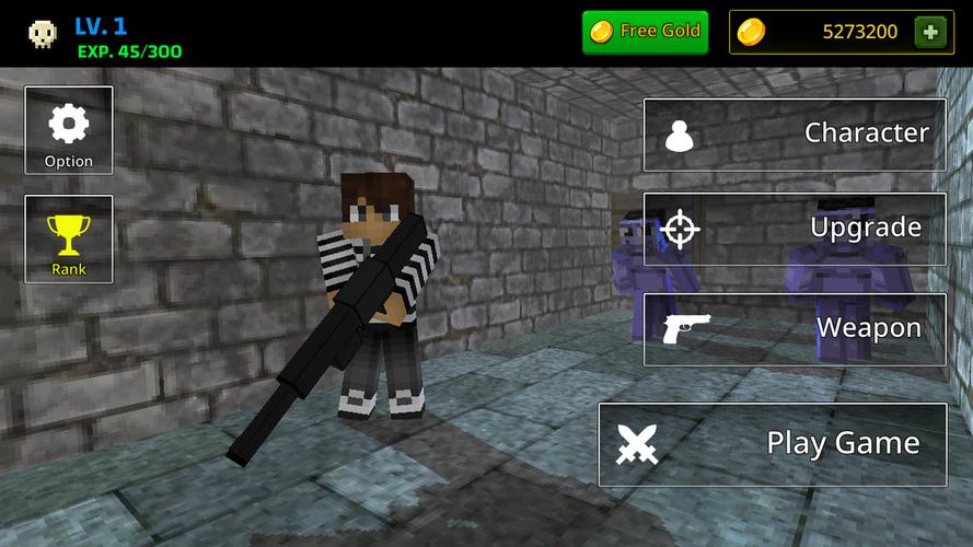 Pixel Gunner ဖန်သားပြင်ဓာတ်ပုံ 0