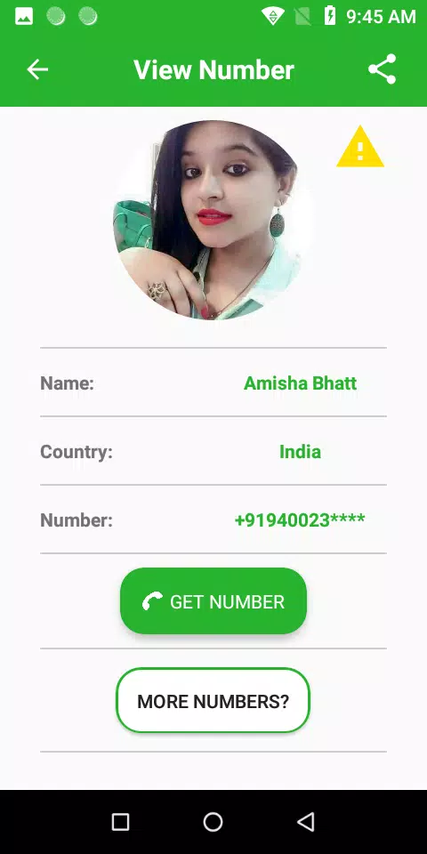 Girls Phone Number for Chat Screenshot 3