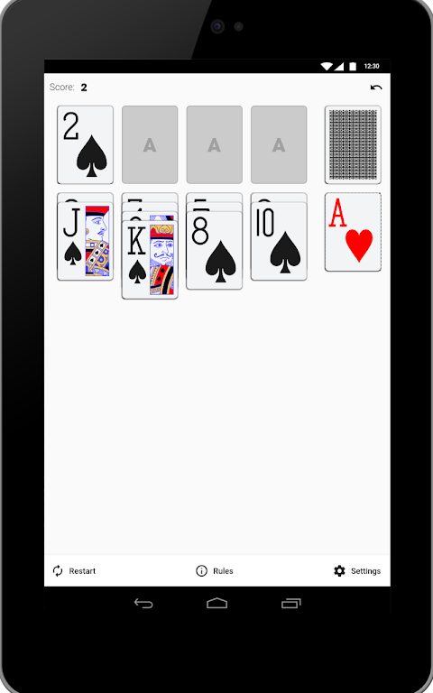 Sir Tommy Solitaire Captura de pantalla 2