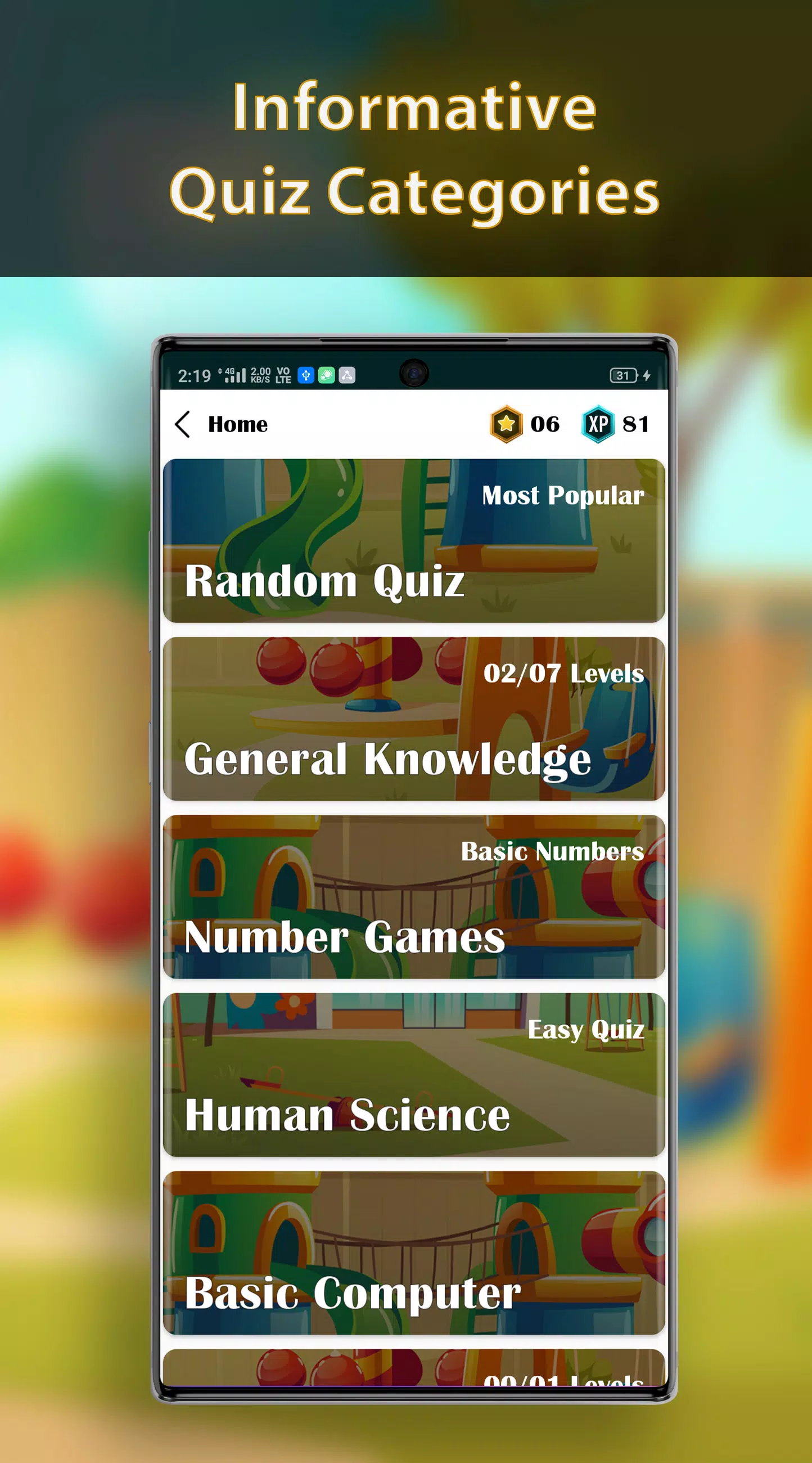 Kids Quiz 螢幕截圖 1