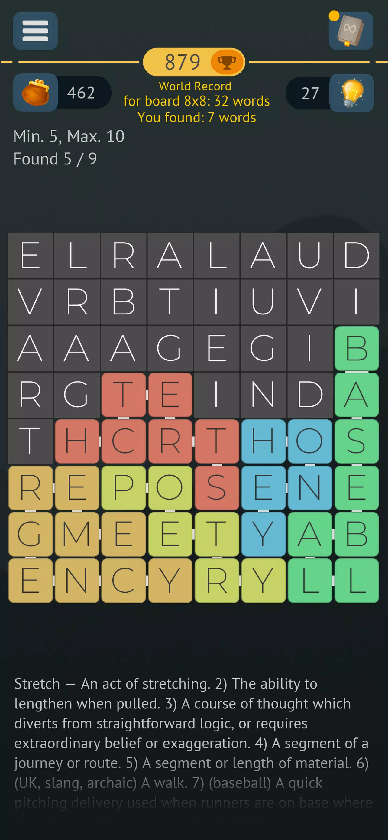 Word Search Infinite Puzzles 螢幕截圖 2