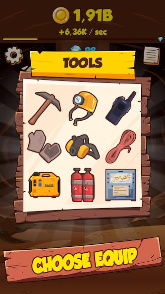 Idle Miner Clicker: Tap Tycoon Mod 螢幕截圖 3