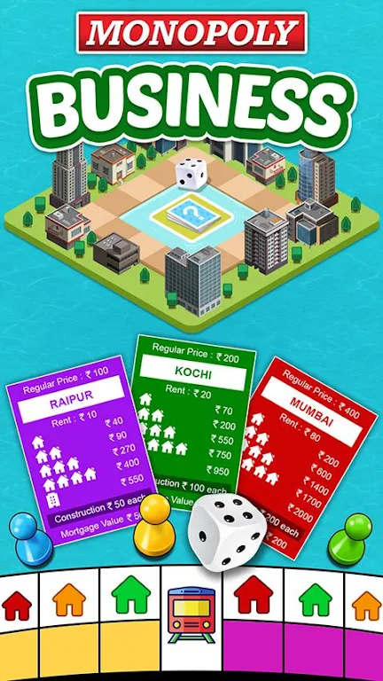 Vyapari Game : Business Dice Board Game 스크린샷 0