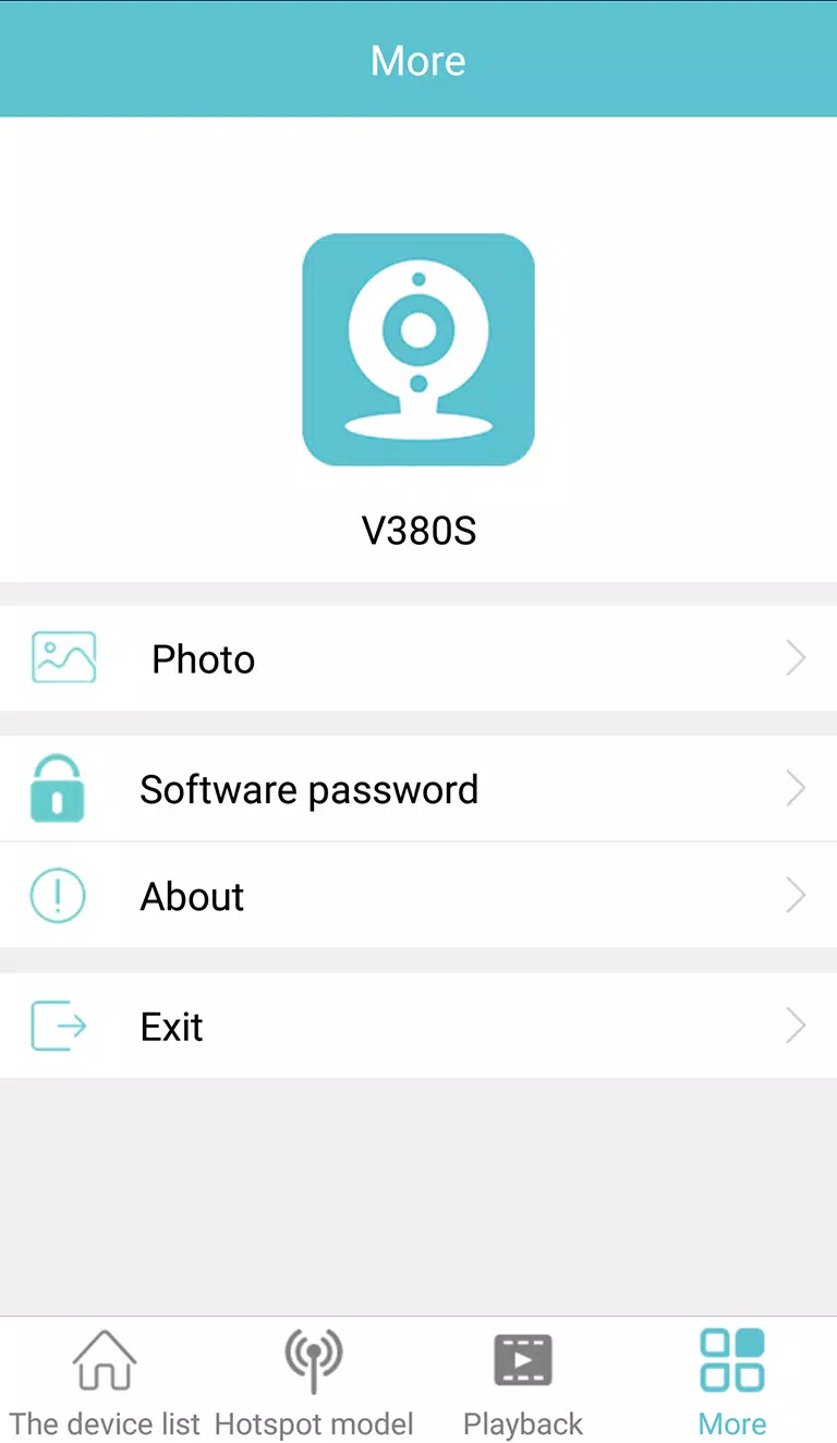 V380S Tangkapan skrin 3