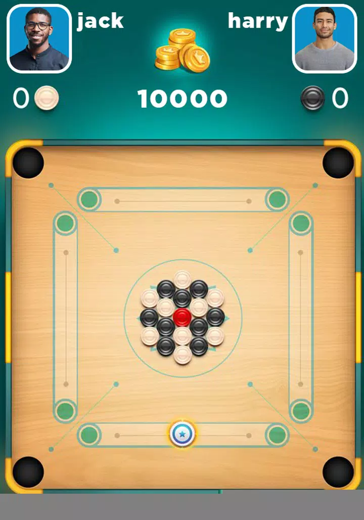 Carrom Board 3D Pool 2023 Tangkapan skrin 2