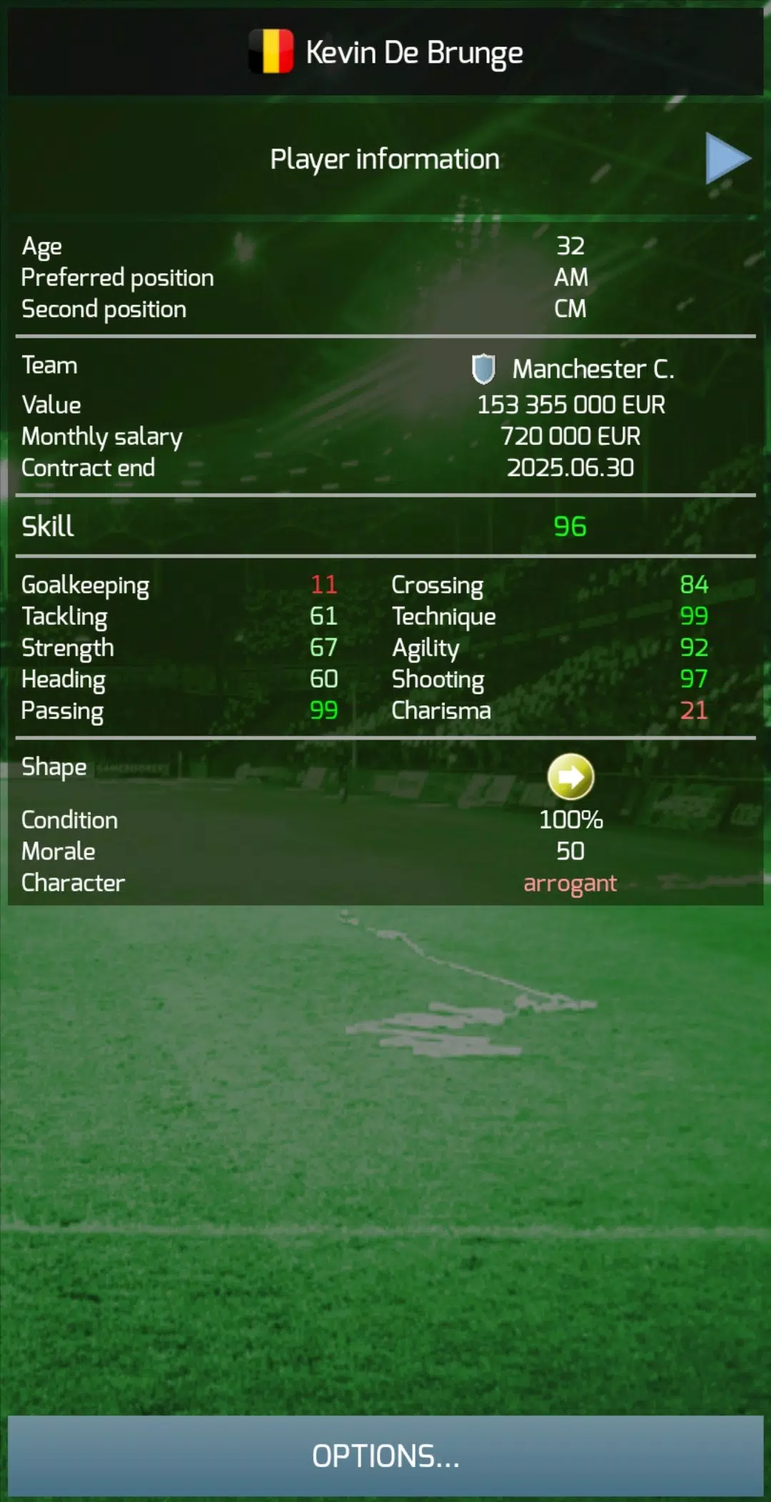 True Football 3 螢幕截圖 3