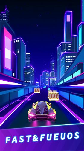 Magic Beat Racing music game Captura de tela 1