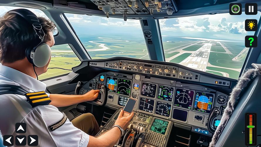 Airplane Simulator 3D Offline应用截图第2张