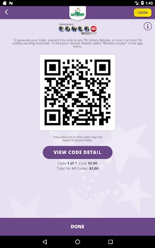 Tennessee Lottery Official App 스크린샷 1