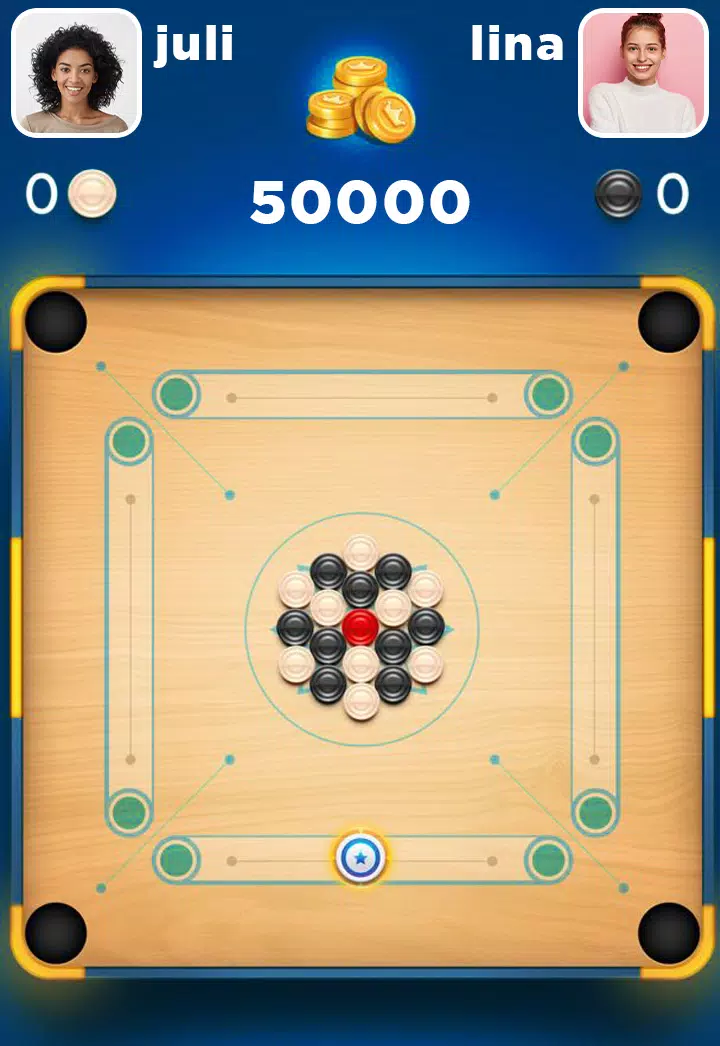 Carrom Board 3D Pool 2023 Tangkapan skrin 3
