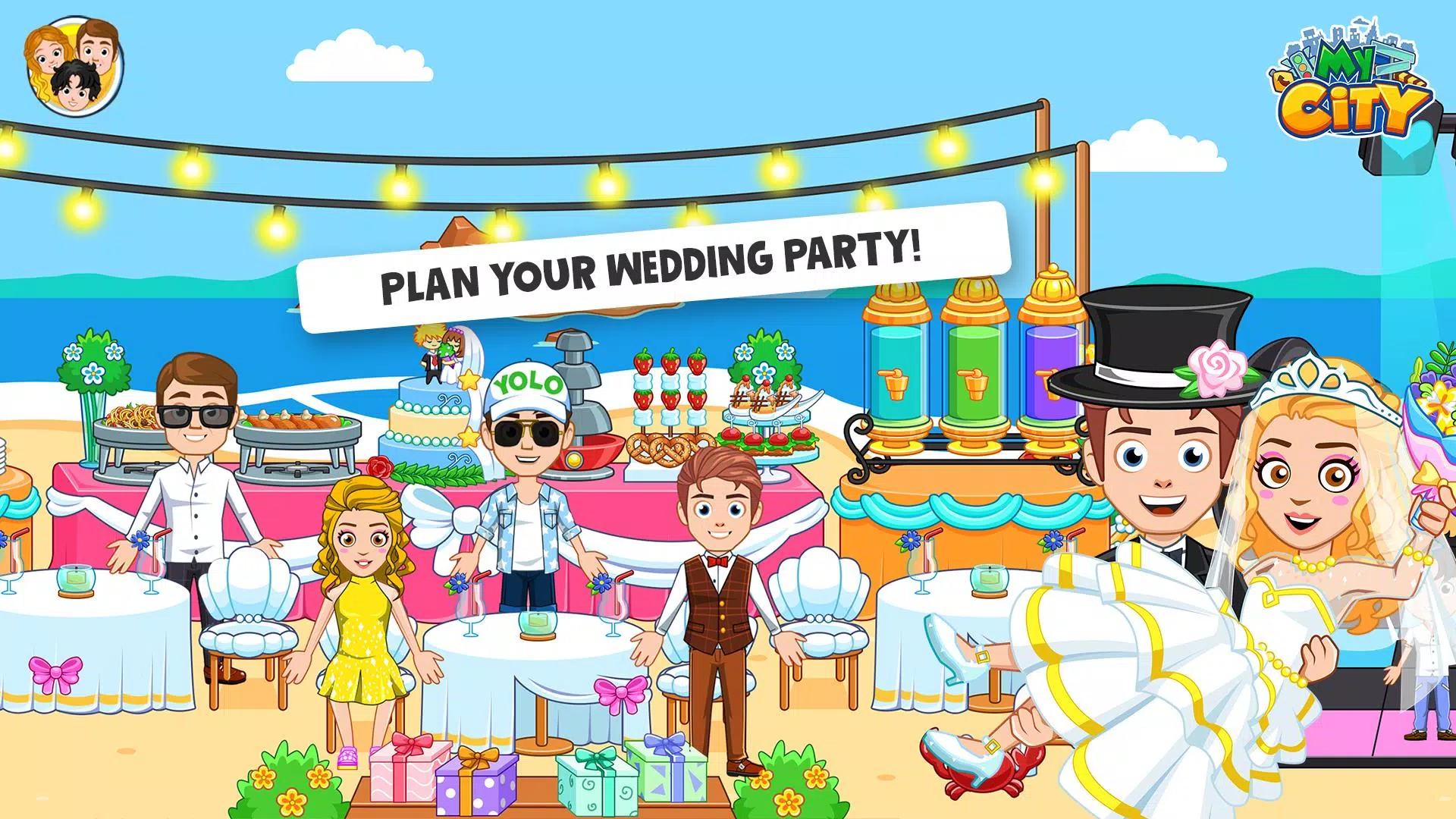 My City: Fiesta de Bodas Captura de pantalla 2
