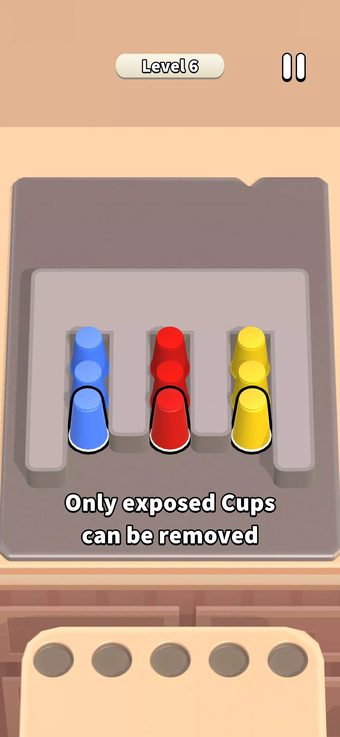 Cups Cascade 螢幕截圖 1