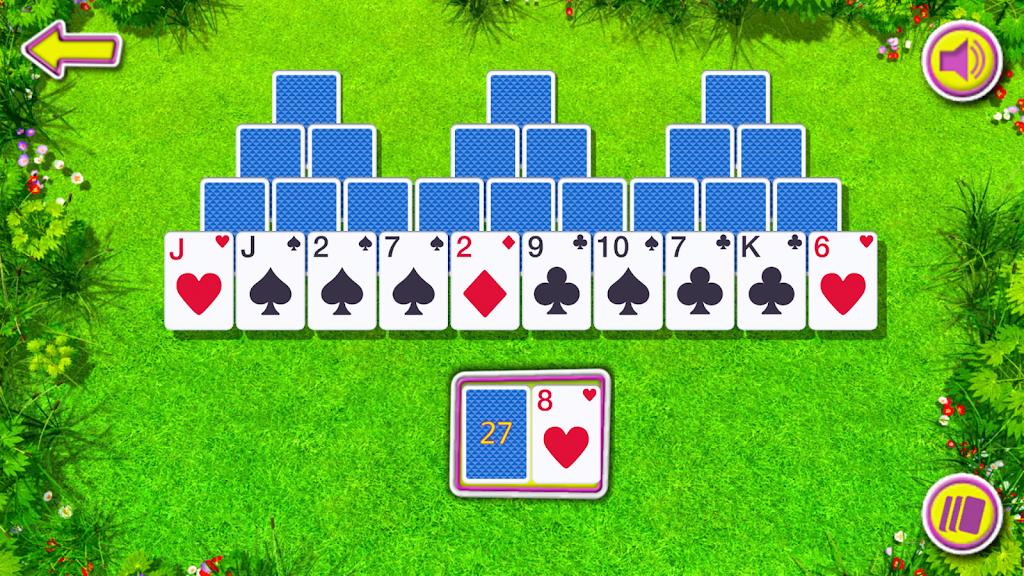 Summer Solitaire – The Free Tripeaks Card Game 螢幕截圖 0