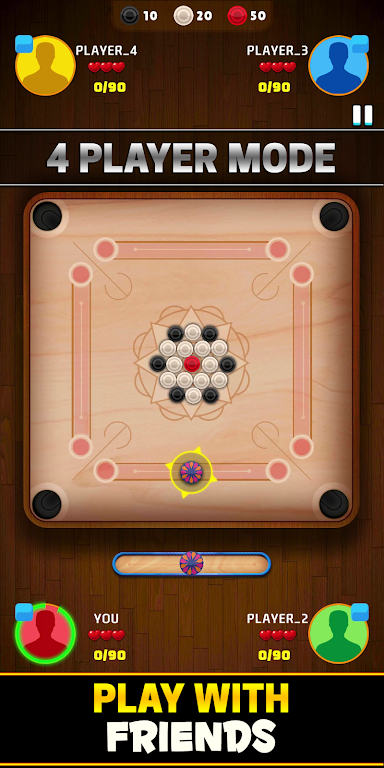 Carrom Offline : Pool City স্ক্রিনশট 0
