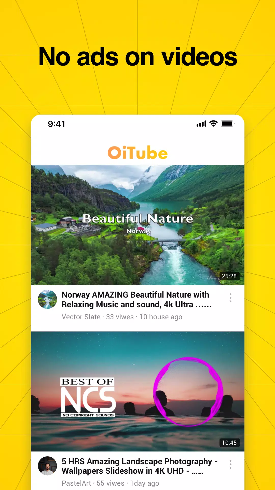 OiTube 螢幕截圖 0