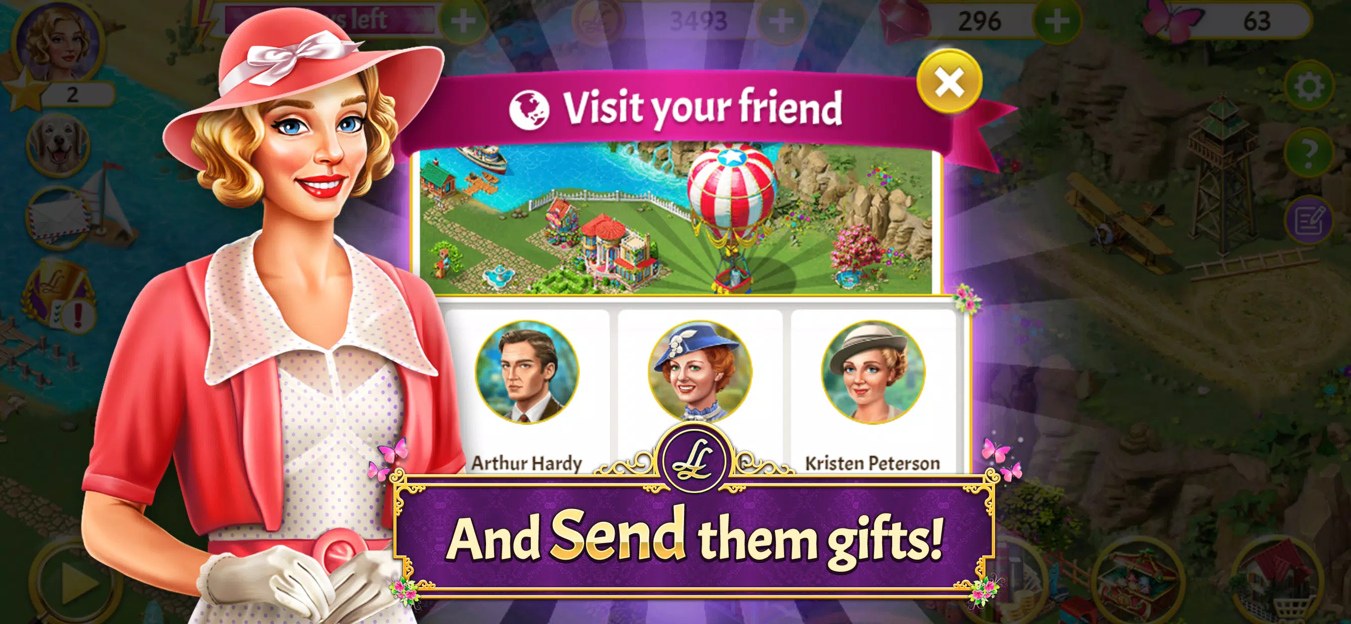 Lynda's Legacy: Hidden Objects Captura de pantalla 2