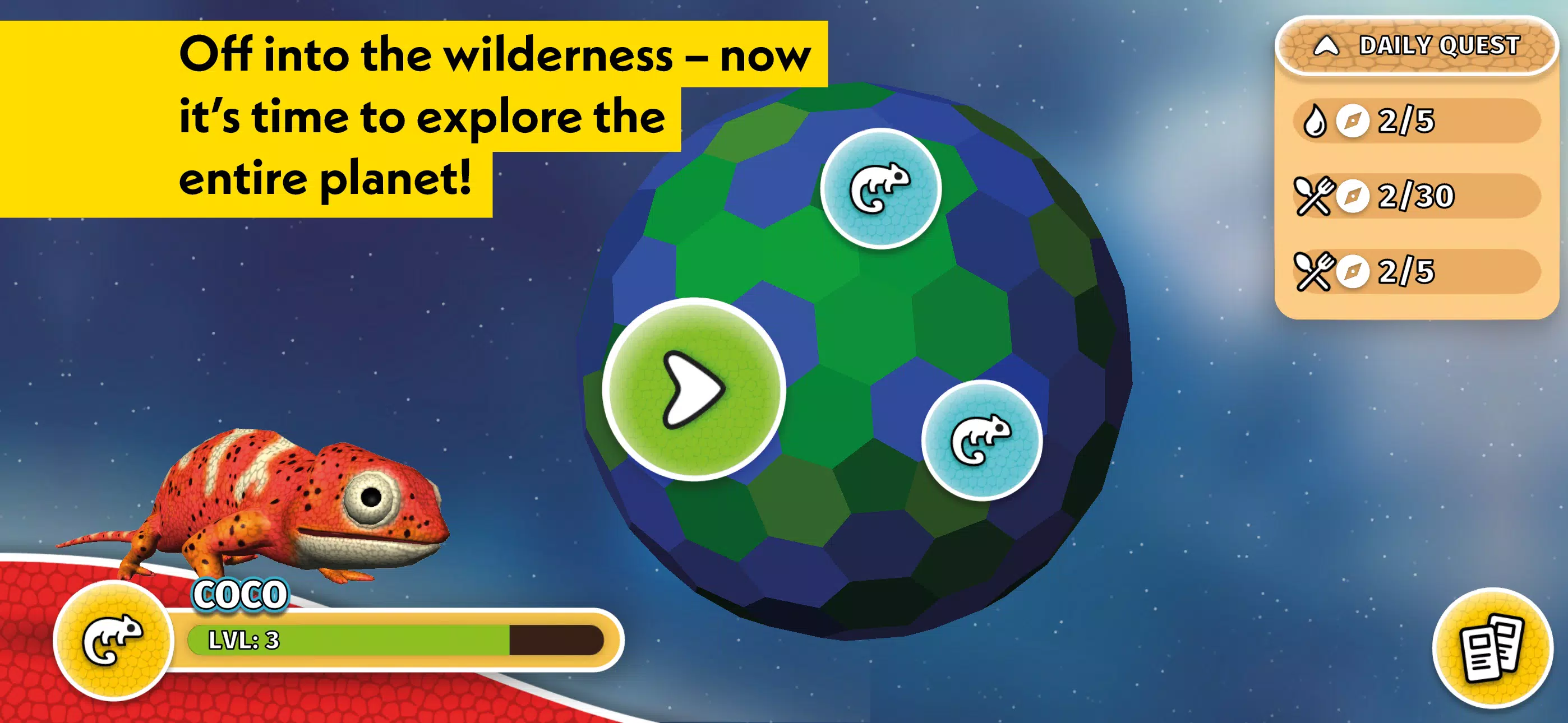 PLANET WOW Wildlife Adventure应用截图第1张