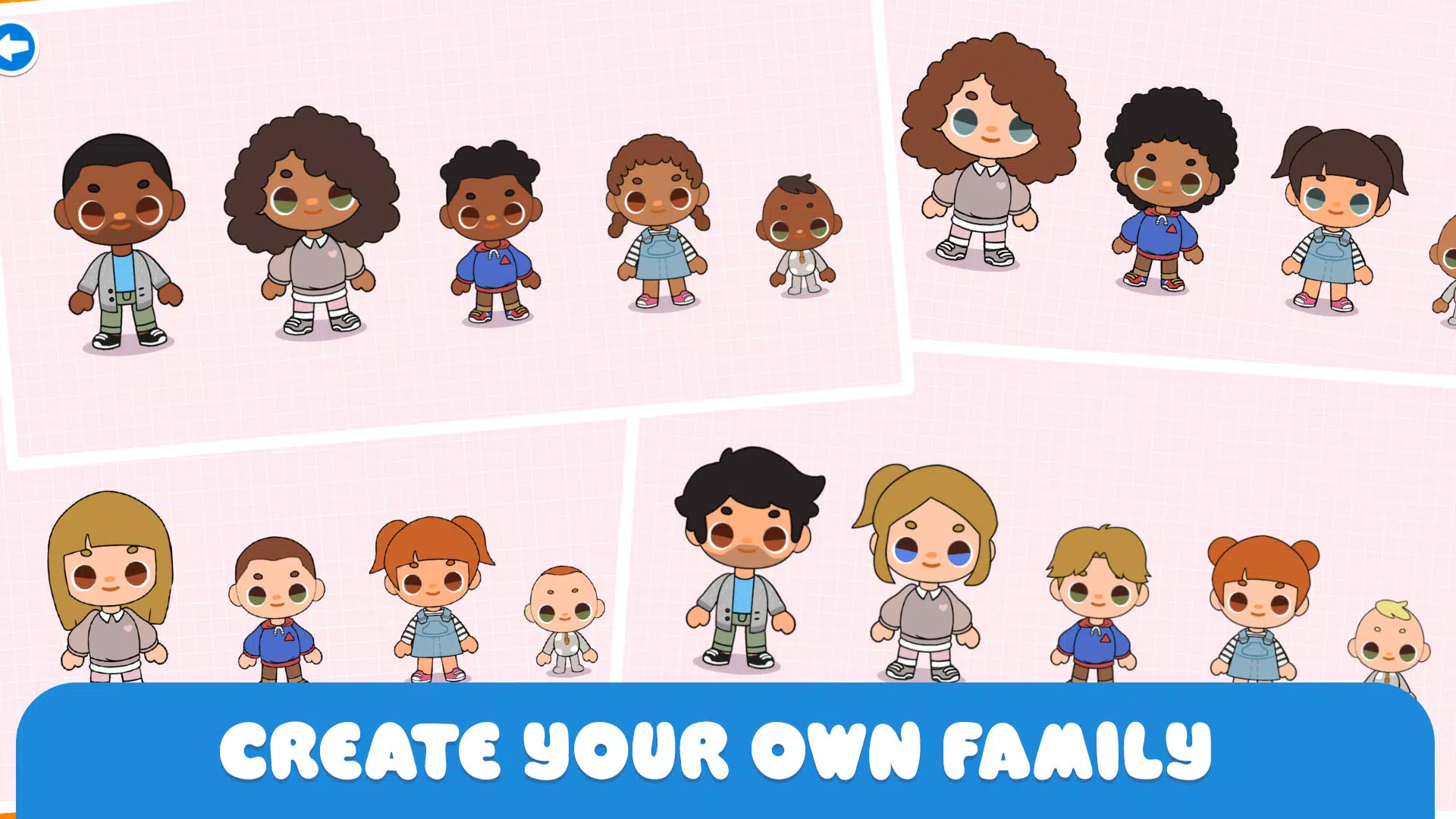 Minni Family Home - Play House 螢幕截圖 1