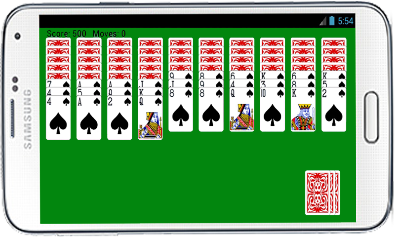 Spider Solitaire Card Game HD by Appsi スクリーンショット 2
