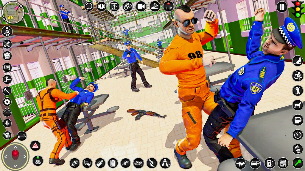 US Police Prison Escape Games 스크린샷 2
