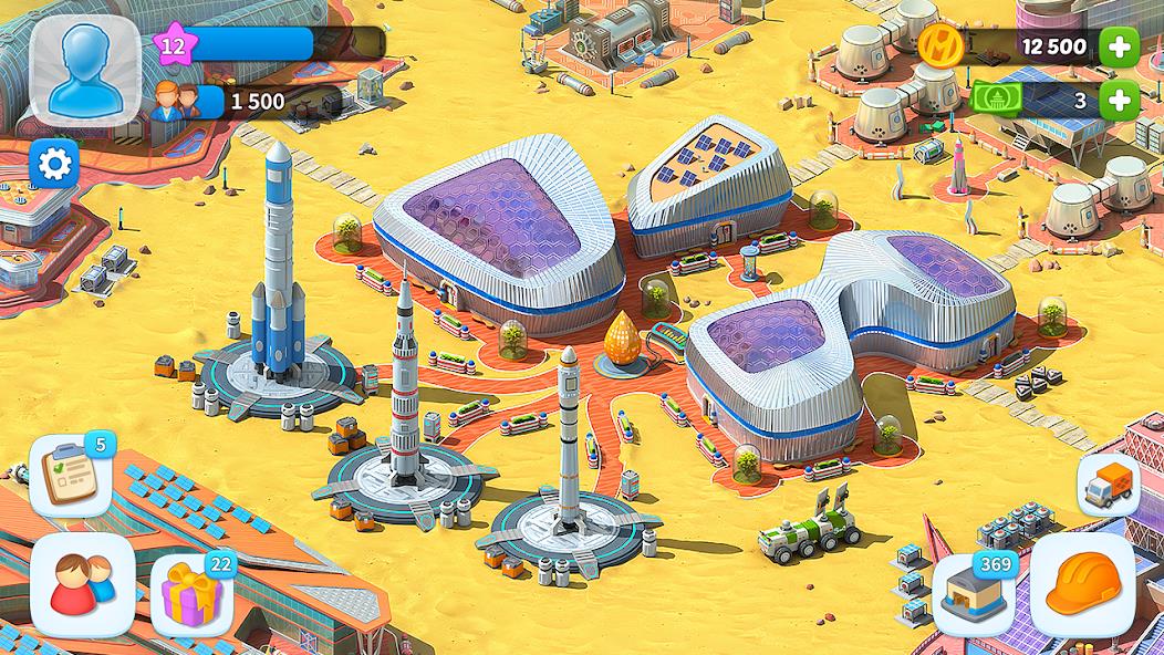 Megapolis: City Building Sim Mod Ảnh chụp màn hình 1