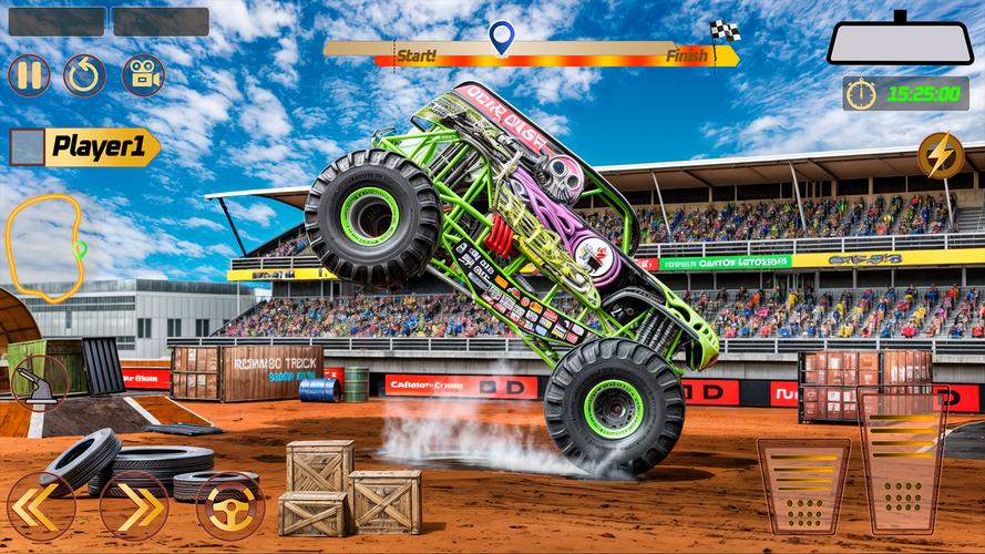 Monster Truck: Derby Games 螢幕截圖 1